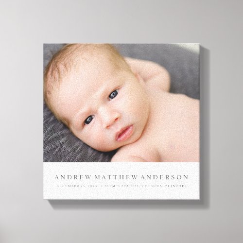 Pure Baby Canvas Print