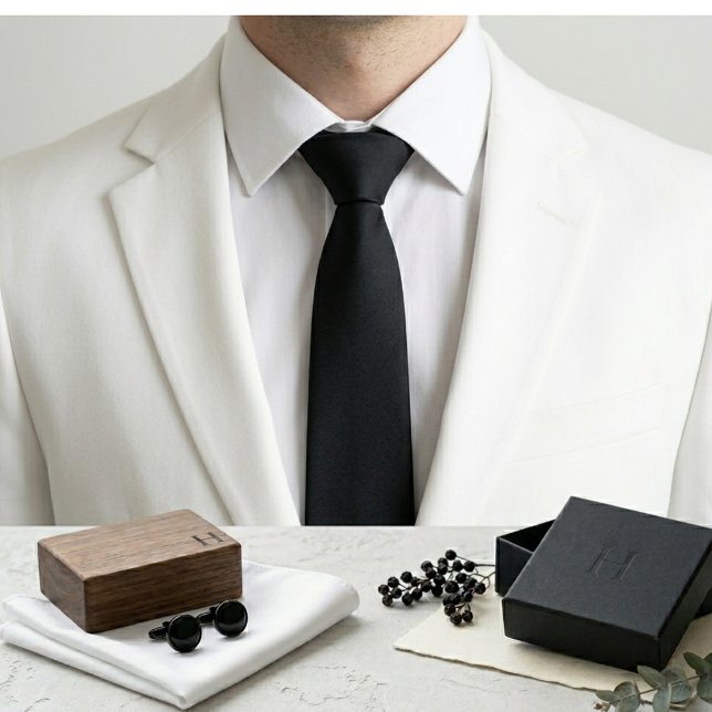 Pure Black Neck Tie (Creator Uploaded)