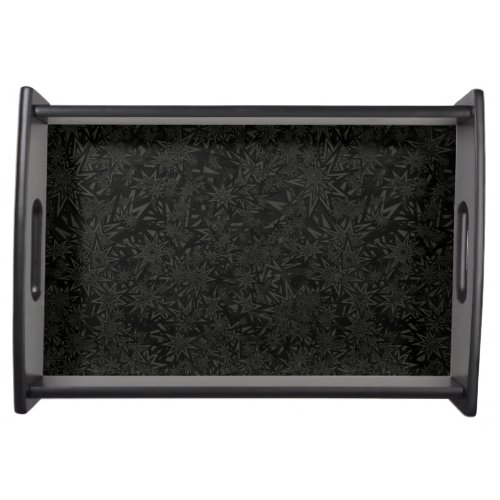 Pure Black  Serving Tray