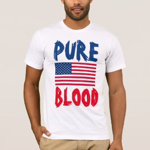 PURE BLOOD PATRIOT DAD (ANTI-VAX) T-Shirts