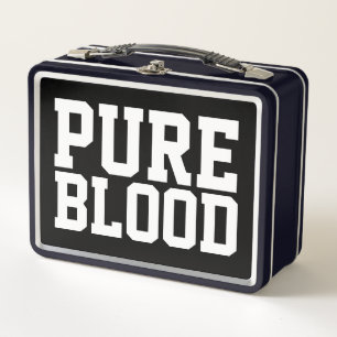 PURE BLOOD RETRO METAL LUNCHBOX
