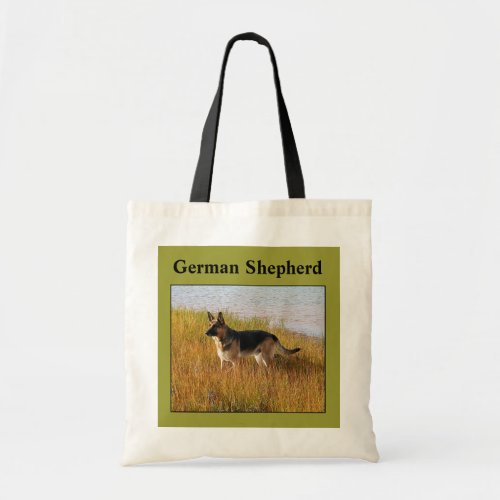 Pure Bred German Shepherd Photo on Bag