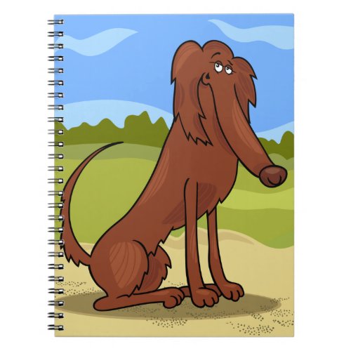 Pure Bred Irish Setter Dog Notebook