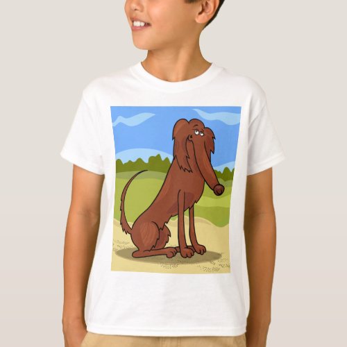 Pure Bred Irish Setter Dog T_Shirt