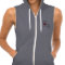 "Pure Cajun" Women's Sleeveless Zip Hoodie