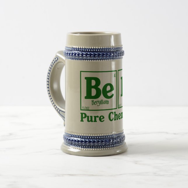 Pure Chemistry 2 Beer Stein (Front Left)