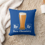 Pure Chemistry Throw Pillow