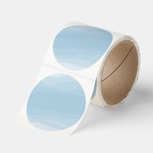 Pure colour Background sticker for you to write on (Roll)