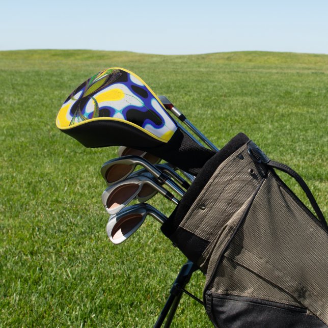 "Pure Contemporary" Driver Golf Head Cover (In Situ)