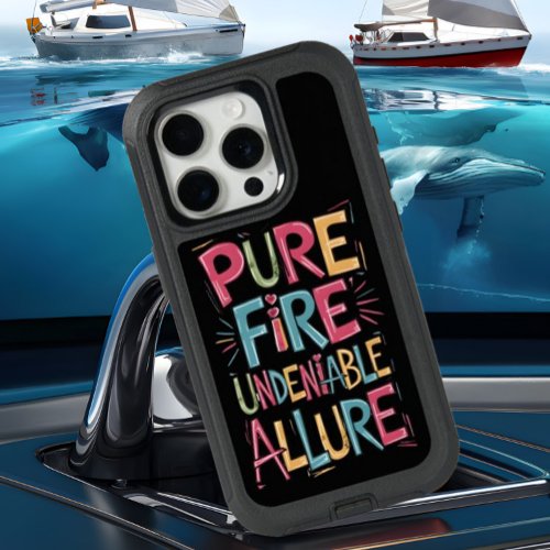 Pure Fire Undeniable Allure iPhone 15 Pro Case