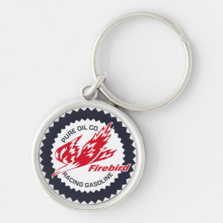 Pure Firebird Racing Gasoline vintage sign Keychain