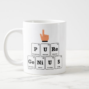 Pure Genius Giant Coffee Mug