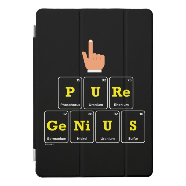 Pure Genius iPad Pro Cover (Front)