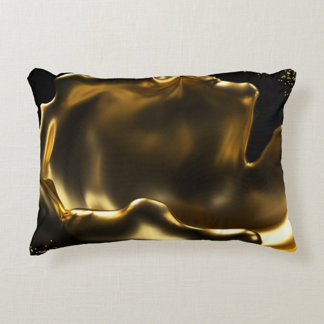 Pure Gold Accent Pillow (Front)