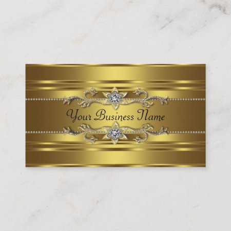 Pure Gold Business Cards