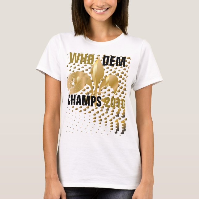 Pure Gold Fleur de Lis T-Shirt (Front)