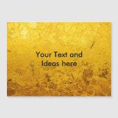 PURE GOLD LEAF Pattern + your text / ideas (Front)