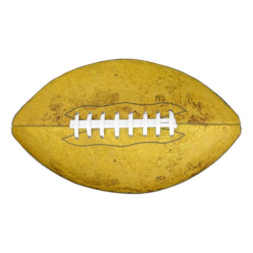 PURE GOLD LEAF Pattern  your text  photo Football