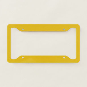 Pure Gold License Plate Frame