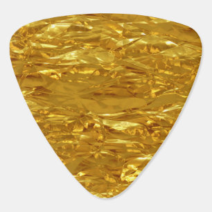 PURE GOLD pattern / gold foil Guitar Pick