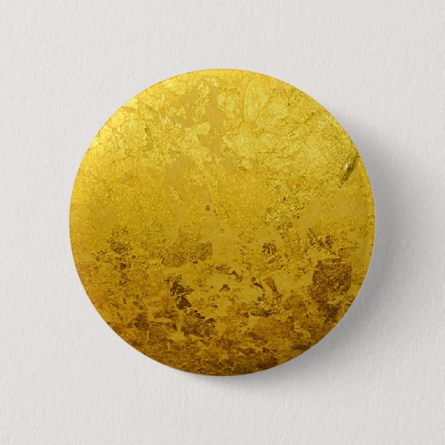 PURE GOLD pattern / gold leaf Button (Front)