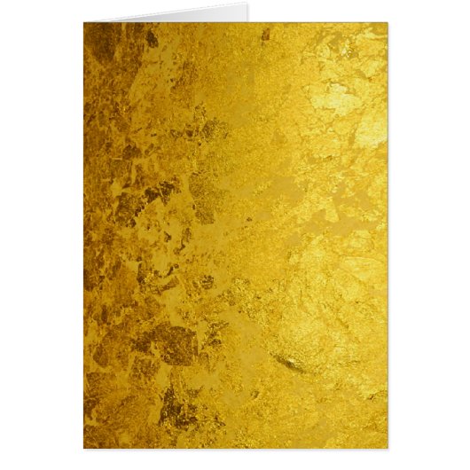 PURE GOLD pattern / gold leaf Cards (Front)