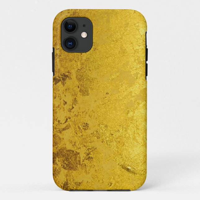 PURE GOLD pattern / gold leaf Case-Mate iPhone Case (Back)