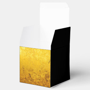 PURE GOLD pattern / gold leaf Favor Boxes
