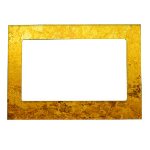 PURE GOLD pattern / gold leaf Magnetic Frame