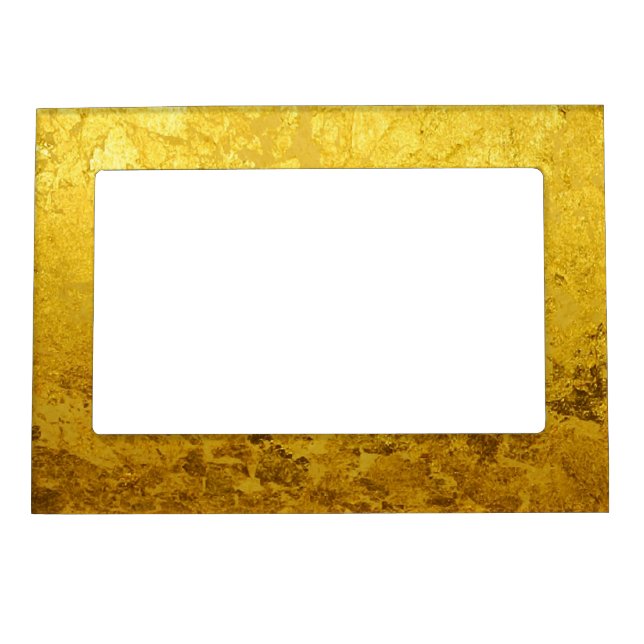 PURE GOLD pattern / gold leaf Magnetic Frame (Front)