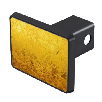 Pure Gold Pattern / Gold Leaf Trailer Hitch Cover by EDDArtSHOP at Zazzle
