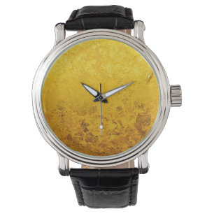 PURE GOLD pattern / gold leaf Watch
