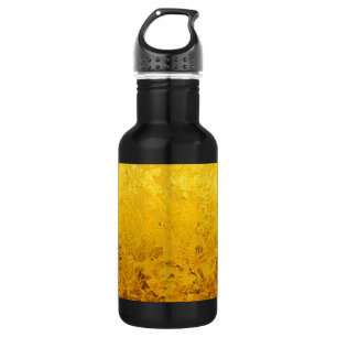 PURE GOLD pattern / gold leaf Water Bottle