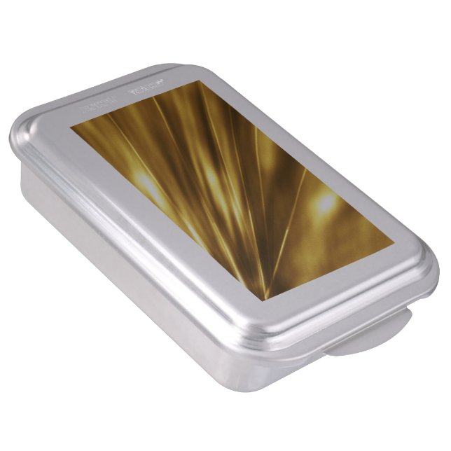PURE GOLD pattern / gold shine Cake Pan (Side)