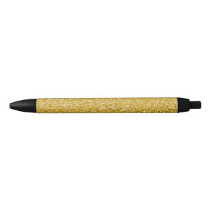 PURE GOLD Splatter Pattern + your text / photo Pen