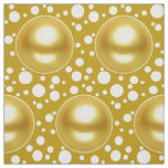 PURE GOLDEN PEARL + your backgr. &amp; ideas Fabric