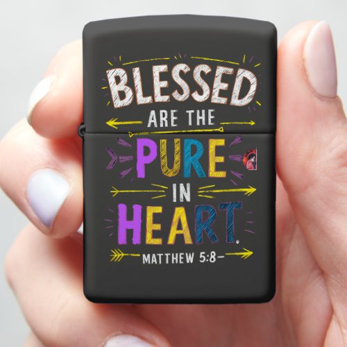 Pure Heart Blessings Zippo Lighter