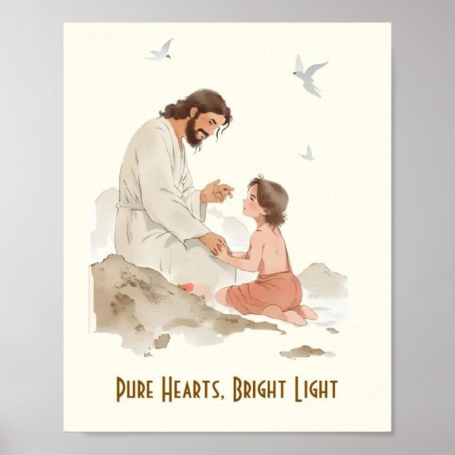 Pure Hearts Bright Light  Poster (Front)