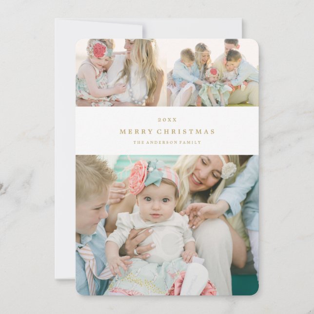 Pure Holiday Card (Front)