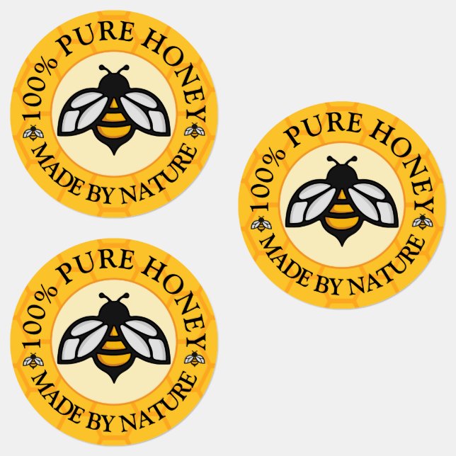Pure Honey  Labels (Group)