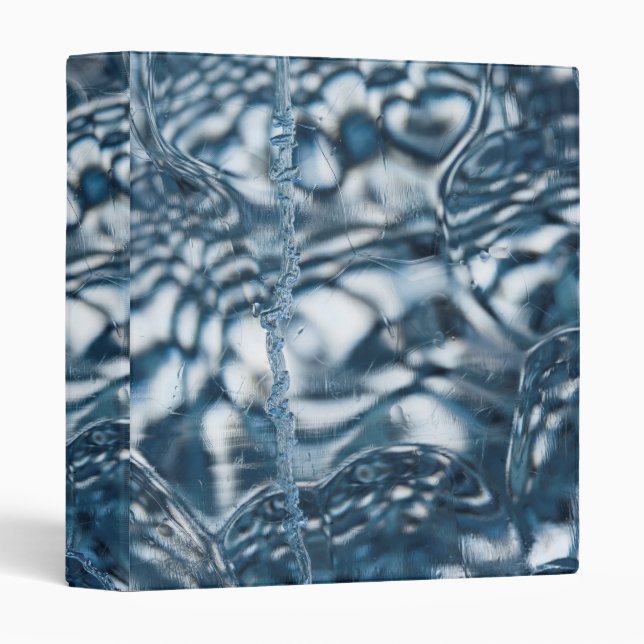 Pure Ice 3 Ring Binder (Front/Spine)