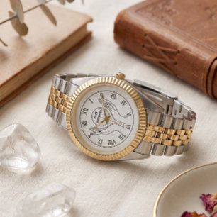 "Pure Intention" Two-Tone Luxury Watch Gold