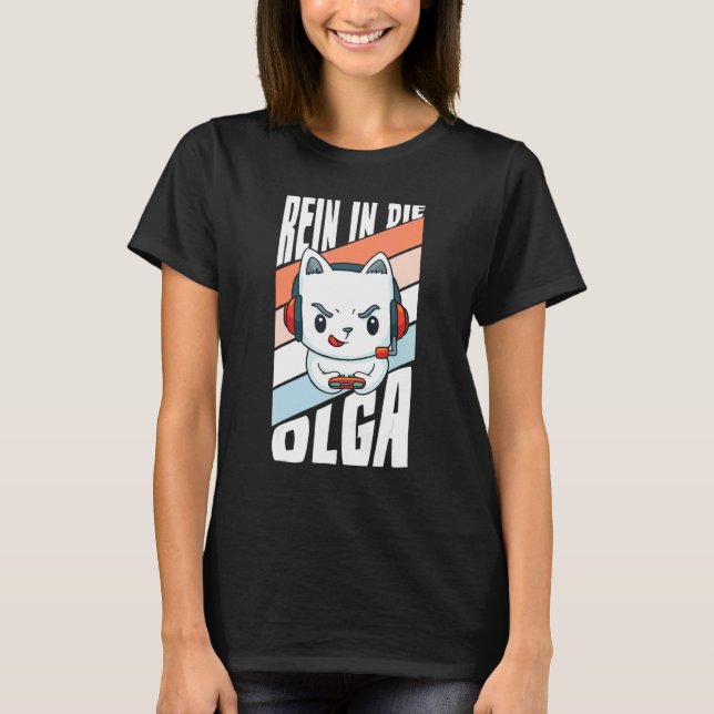 Pure Into The Olga Gaming T-Shirt (Front)