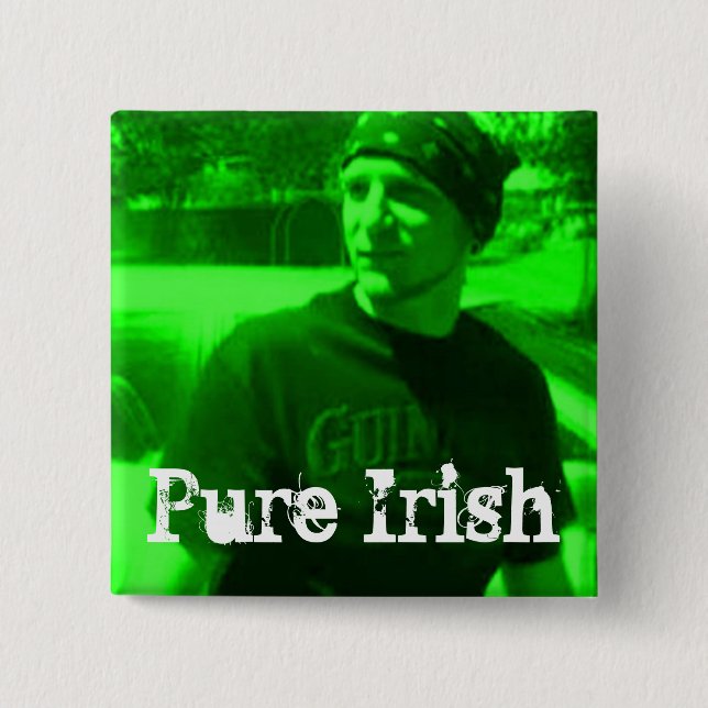 Pure Irish Button (Front)