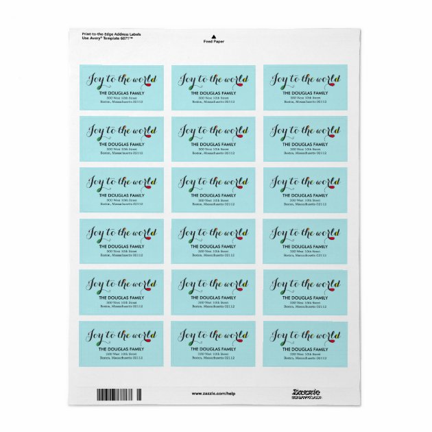 Pure Joy Address Labels