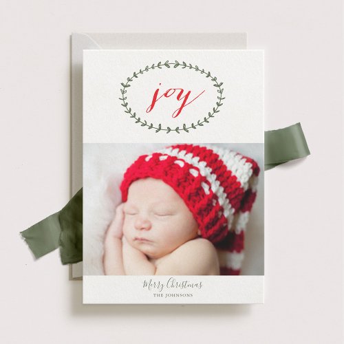 Pure Joy by Origami Prints Holiday Card