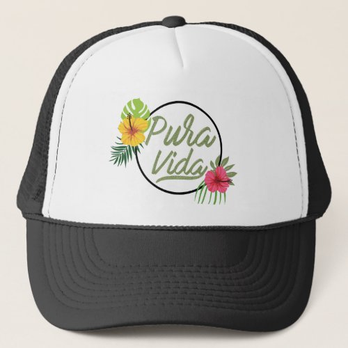 Pure life trucker hat