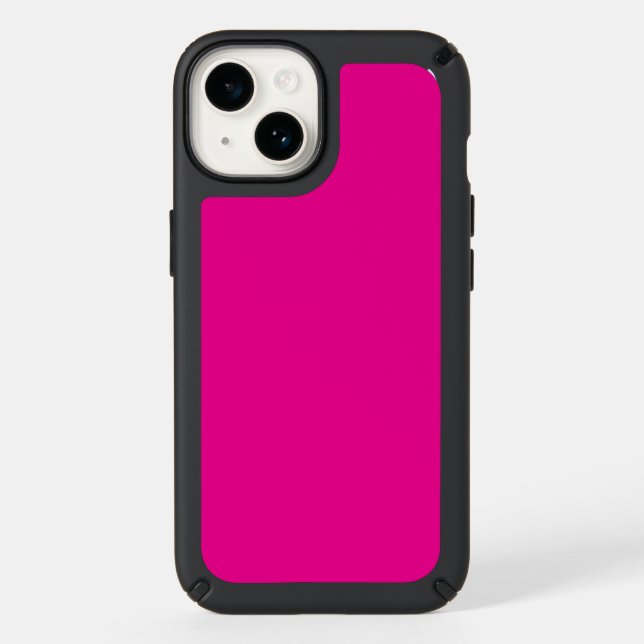 Pure Magenta Pink Solid Case-Mate iPhone Case (Front)