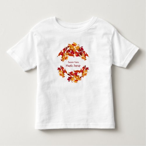 Pure Maple Syrup Promotional Toddler T_Shirt