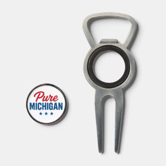 Pure Michigan Golf Divot Tool